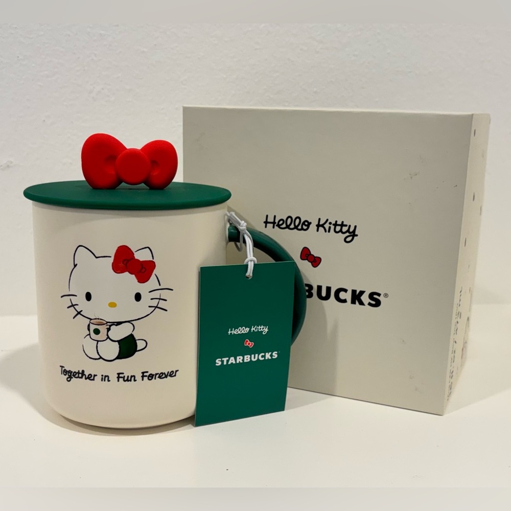 NWT Starbucks + Hello Kitty Collab Mug